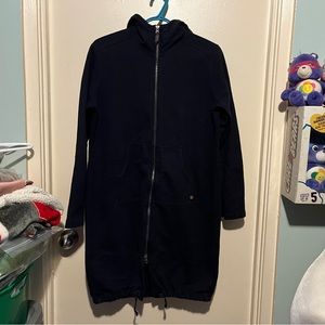 ROOTS R-TECH LONG ZIPPER DRAWSTRING BOTTOM JACKET